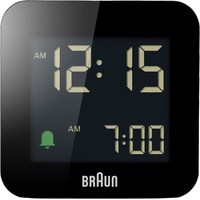 Braun BC08B-DCF Reisewecker schwarz