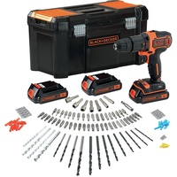 Black & Decker BDCHD181B3A-QW inkl. 3 x 1,5 Ah