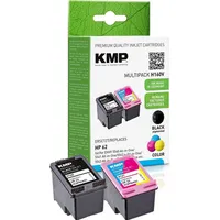 KMP H160V schwarz, color kompatibel HP 62 N9J71AE