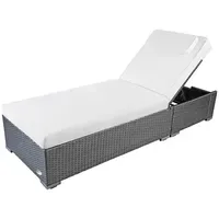 RS Trade Palermo Sonnenliege 200 x 70 x 0