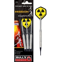 BULL'S 3 Softdart Mission Chr. Brass 18 g