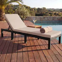 Mendler HWC-A51 Sonnenliege 200 x 70 x 71 cm