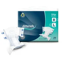 Attends Slip Regular 8 L 4 x 28 St.