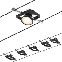 Paulmann Wire Set MacII max5x10W GU5,3 Schwarz