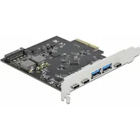 DeLock PCI-Express-Karte USB 3.1 Gen2 - 3x USB-C +