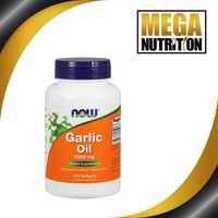 NOW Foods Garlic Oil, 1500mg - 250 softgels