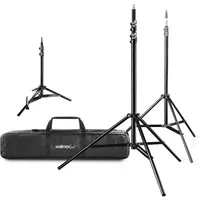 Walimex Lampenstativ-Set mit Tasche, 4tlg.
