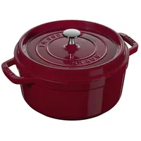 Staub Cocotte 28 cm rund bordeaux