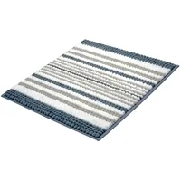KLEINE WOLKE Badteppich Bola, Farbe: Mare, Material: 100% Polyester,