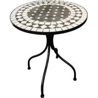 Mojawo Mojawo, + Mosaik Tisch Balkontisch, Gartentisch rund Ø60xH70