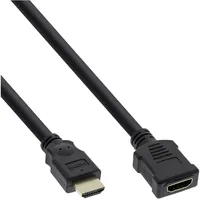 InLine 17637G High Speed HDMI Verlängerungskabel HDMI Stecker -
