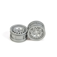 TAMIYA M-Chassis Felgen (2) 16-Loch grau