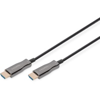 Digitus HDMI AOC Hybrid Glasfaserkabel UHD 4K, 10 m,