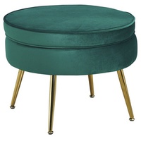 SalesFever Clam rund grün/gold