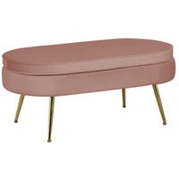 SalesFever Clam oval rose/gold