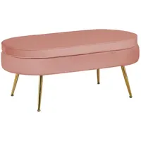 SalesFever Clam oval rose/gold