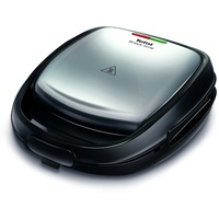 Tefal SW341D12 Sandwich-Toaster W Schwarz, Edelstahl Toaster,