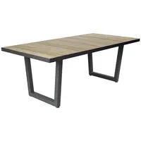 LC Garden »Bailado« Gartentisch braun V-Fuß 200x100cm Keramik Tischplatte