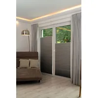 K-HOME Pisa 30 x 130 cm verdunkelnd silbermetallic