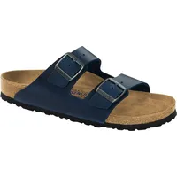 Birkenstock Arizona Weichbettung Naturleder geölt blau 38