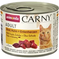 Animonda Carny Adult Rind, Huhn & Entenherzen 12 x