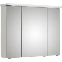 PELIPAL Spiegelschrank Fokus 4005 Lack polarweiß Hochglanz, 90 cm