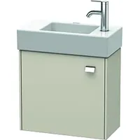 Duravit Brioso Waschtischunterbau BR4051L1091 484x239mm, Taupe, Tür links, Griff