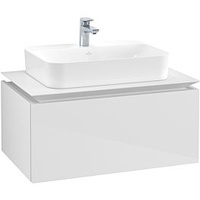 Villeroy & Boch Legato Waschtischunterschrank B75300DH 80x38x50cm, Glossy White