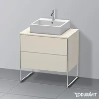 Duravit XSquare Waschtischunterschrank, 2 Auszüge, XS492009191,