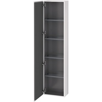Duravit L-Cube Hochschrank 1 Tür links, Weiß Hochglanz