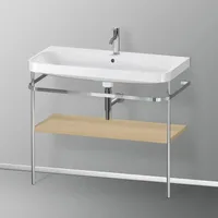 Duravit Happy D.2 Waschtisch mit Gestell, HP4838O7171, c-shaped
