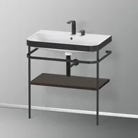 Duravit Happy D.2 Waschtisch mit Gestell, HP4737E6969, c-bonded