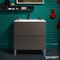 Duravit L-Cube Waschtischunterschrank, 2 Auszüge, LC662607272,