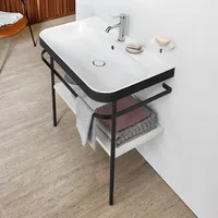 Duravit Happy D.2 Waschtisch mit Gestell, HP4737O3939, c-bonded