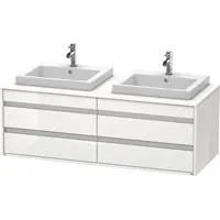 Duravit Ketho Waschtischunterschrank, 4 Auszüge, KT6757B2222,