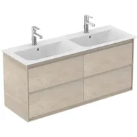 Ideal Standard Connect Air Waschtischunterschrank für Doppelwaschtisch mit 4