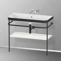 Duravit Happy D.2 Waschtisch mit Gestell, HP4738N3939, c-bonded