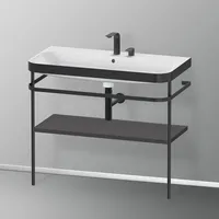 Duravit Happy D.2 Waschtisch mit Gestell, HP4738E8080, c-bonded