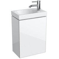 Geberit Acanto Waschtischunterschrank 500607012 39,6x53,4x24,6 cm, Glas weiß -