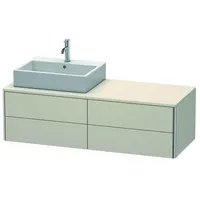 Duravit XSquare Waschtischunterschrank, 4 Auszüge, XS4913L9191,