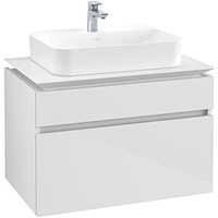 Villeroy & Boch Legato Waschtischunterschrank B75400DH 80x55x50cm, Glossy White