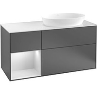 Villeroy & Boch Finion Waschtischunterschrank, 3 Auszüge, FA42HFPD