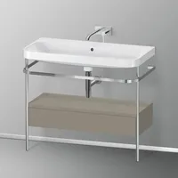 Duravit Happy D.2 Plus Möbelwaschtisch c-shaped