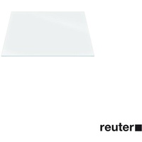 Duravit Glaseinleger DuraSquare 42x26,4cm, Sicherheitsglas, Weiß
