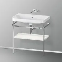 Duravit Happy D.2 Waschtisch mit Gestell, HP4837N3939, c-shaped