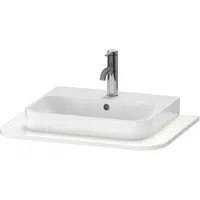 Duravit Happy D.2 Plus 65x48cm, m 1 Ausschnitt, weiß