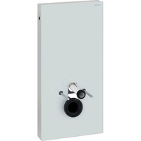 Geberit Monolith Sanitärmodul für Wand-WC, 101 cm, Glas weiß