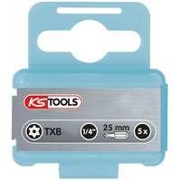 KS Tools 1/4" EDELSTAHL Bit, 25mm, TB10, 5er Pack
