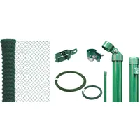 GAH Alberts Maschendrahtzaun Set 1,0 x 60 m grün