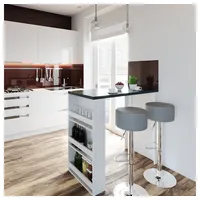 Vicco Bartisch Bartresen Stehtisch Tisch Tresentisch Bistrotisch Weiß Anthrazit